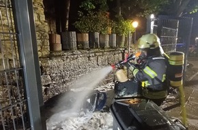 Feuerwehr Wetter (Ruhr): FW-EN: Wetter - zwei Einsätze in der Nacht zum Freitag