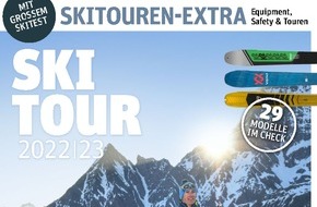 Motor Presse Stuttgart, OUTDOOR: Trendsport Skitouren: Großes Special für Einsteiger und Könner in den Magazinen outdoor, MOUNTAINBIKE und klettern