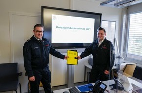 Kreisfeuerwehrverband Ennepe-Ruhr e.V.: FW-EN: Vorstand der Kreisjugendfeuerwehr EN neu gewählt - Ehrung für bisherigen Kreisjugendfeuerwehrwart