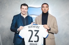 HERTHA BSC GmbH & Co. KGaA  : Hertha BSC verpflichtet Bradley Ibrahim