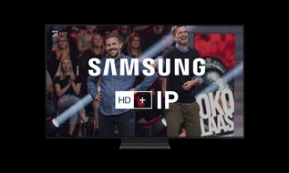 HD PLUS GmbH: Komfortables Fernsehen für alle Haushalte: Samsung TV-Modelle bieten neues HD+ Erlebnis über Internet