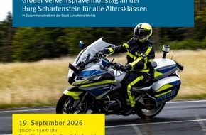 Landespolizeiinspektion Nordhausen: LPI-NDH: Veranstaltungsank&uuml;ndigung: Sicher auf zwei R&auml;dern