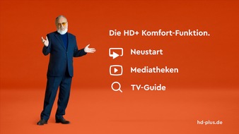HD PLUS GmbH: "Echt fett!" - Entertainer Friedrich Liechtenstein zeigt Bauch und präsentiert das beste HD+ aller Zeiten