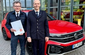 Feuerwehr Ratingen: FW Ratingen: Bef&ouml;rderung zum st&auml;dtischen Oberbrandrat