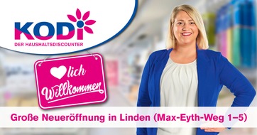 KODi Diskontläden GmbH: PRESSEMITTEILUNG: Auf Expansionskurs - KODi eröffnet 6. Filiale in Hessen!
