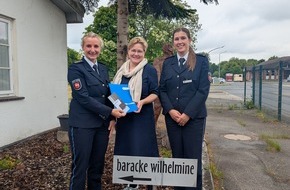Polizeiinspektion Verden / Osterholz: POL-VER: Demokratiearbeit innerhalb der Polizei: Polizeiinspektion Verden/Osterholz und der Dokumentations- und Lernort Baracke Wilhelmine unterzeichnen Kooperationsvertrag