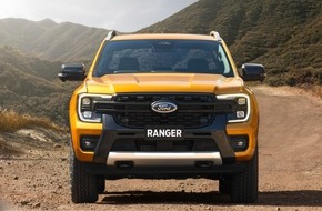 Ford Motor Company Switzerland SA: " Le Pick-up " démarre définitivement sur les chapeaux de roue : le nouveau Ford Ranger est disponible dès maintenant aussi dans les versions Limited et Wildtrak.