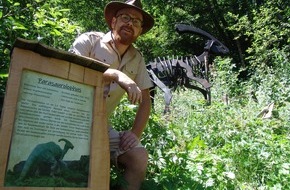 Aletsch Arena AG: Die Dinos sind los! Neuer Saurier-Trail im Fieschertal ist eröffnet