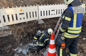 Feuerwehr Dinslaken: FW Dinslaken: Feuerwehr kontrolliert Bunker