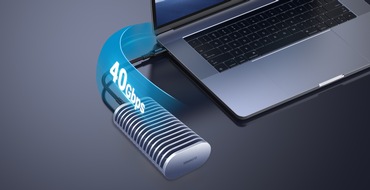 TerraMaster Technology Co., Ltd: TerraMaster bringt D1 SSD Plus auf den Markt: 40Gbps ultraschnelles und geräuschloses tragbares USB4 SSD-Gehäuse