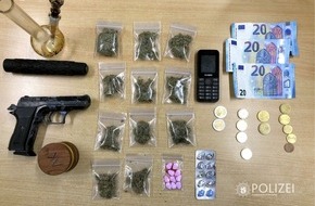 Polizeipräsidium Westpfalz: POL-PPWP: Fluchtversuch führt zu Drogenfund