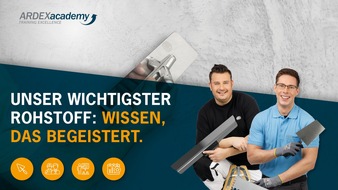 ARDEX GmbH: Mit der ARDEXacademy fit für die Zukunft: Neues Seminarprogramm 2025