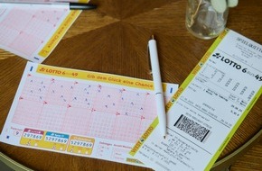 WestLotto: LOTTO 6aus49: erster WestLotto-Millionär im neuen Jahr / Treffer im zweiten Rang: rund 2,3 Millionen gehen nach NRW