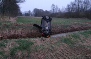 Polizeiinspektion Delmenhorst / Oldenburg - Land / Wesermarsch: POL-DEL: Landkreis Oldenburg: Eine Person bei Unfall in Hatten leicht verletzt
