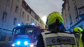 FW-MK: Wohnungsbrand in einem Mehrfamilienhaus