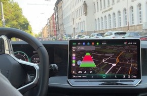 GEVAS software GmbH: Gr&uuml;ne Welle direkt im Dashboard / trafficpilot 2.0 vereint Ampelprognose und Navigation
