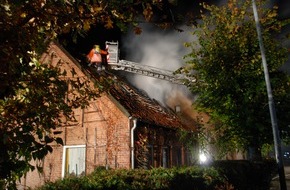 Polizeiinspektion Nienburg / Schaumburg: POL-STH: Brand eines Wohnhauses
