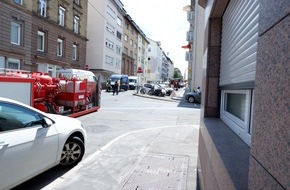 Feuerwehr Stuttgart: FW Stuttgart: Gasausströmung in Stuttgart-Mitte /Mehrere Gebäude geräumt /Feuerwehr über 16 Stunden im Einsatz