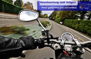 Polizeipräsidium Westpfalz: POL-PPWP: Raser im Kontroll-Visier