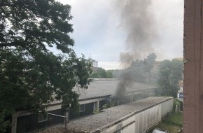 Polizeidirektion Pirmasens: POL-PDPS: Brand einer Lagerhalle in der Carl- Maria- von- Weber- Straße
