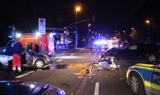 Polizei Hagen: POL-HA: Schwerer Unfall an der Bredelle - Eine Verletzte