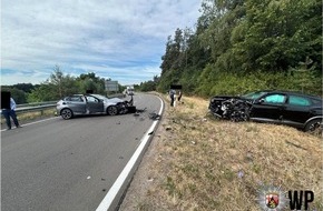 Polizeiinspektion Kusel und Polizeiwache Sch&ouml;nenberg-K&uuml;belberg: POL-PIKUS: Verkehrsunfall mit zwei Schwerverletzten auf der L355 - Zeugen gesucht