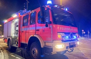 Feuerwehr Essen: FW-E: Kellerbrand in Essen-Bochold - zwei Personen verletzt