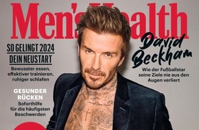 Motor Presse Hamburg MEN'S HEALTH: David Beckham bei Men's Health: "Ich vermisse meine Zeit als Fußballprofi sehr - jeden einzelnen Tag"