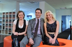 Sky Deutschland: "Mad Men"-Stars zu Gast bei Joey Grit Winkler im Entertainment-Talk "Sky Lounge" (mit Bild)