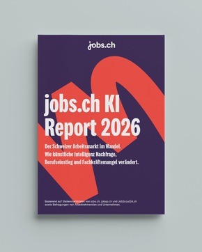Erster jobs.ch KI Report: KI verändert den Berufseinstieg und verunsichert junge Arbeitnehmende