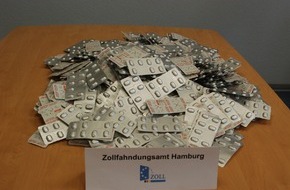 Zollfahndungsamt Hamburg: ZOLL-HH: Zoll stellt Rekordmenge des Drogenersatzstoffes "Subutex" sicher