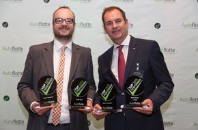 Ford-Werke GmbH: Ford gewinnt vier Trophäen beim "TopPerformer 2015"-Award des Fachmagazins "Autoflotte" (FOTO)