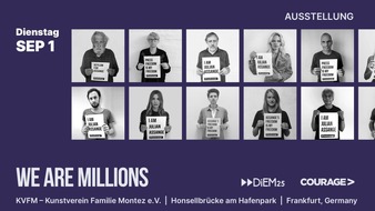 DiEM25: Julian Assange Fotoausstellung #wearemillions