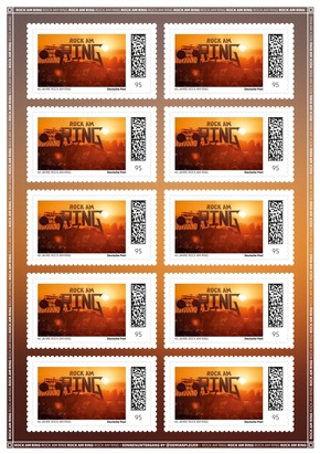 PM: 40 Jahre Rock am Ring: Deutsche Post gibt limitierte  Briefmarken-Sonderedition zum Jubiläum des legendären Festivals heraus