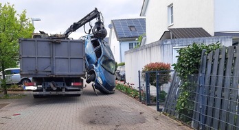 Polizeiinspektion Celle: POL-CE: Auto aufladen missglückt - diverse Verfahren eingeleitet