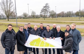 ENVIRIA Energy Holding GmbH: Starkes Zeichen für Klimaschutz und Innovation: Eine der größten Solar-Carport-Anlagen Deutschlands soll ab 2026 auf dem Messeparkplatz P10 sauberen Strom für die Stadt Essen liefern