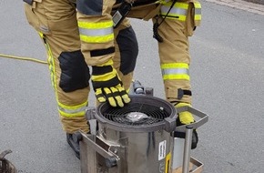 Freiwillige Feuerwehr Menden: FW Menden: Verkehrsunfall am Bieberberg