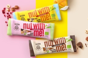 GEPA mbH: GEPA auf der Internorga: Faire Bio-Vielfalt in der Au&szlig;er-Haus-Verpflegung / Neu: Nussriegel mit mehr Biss f&uuml;r eine bessere Welt