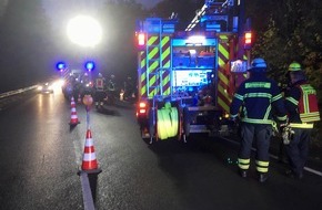 Feuerwehr Herdecke: FW-EN: PKW überschlägt sich auf Ender Talstraße