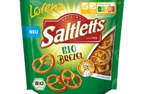 The Lorenz Bahlsen Snack-World GmbH & Co KG Germany: Presseinformation: Saltletts Brezel jetzt auch in Bio-Qualität