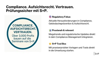 S&P Unternehmerforum GmbH: Künstliche Intelligenz in der Geldwäscheprävention: Neue Haftungsrisiken für Compliance Officer und Geschäftsführer ab 2025