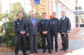 Polizeiinspektion Hameln-Pyrmont/Holzminden: POL-HOL: Verwaltungschefs begrüßen "Neue Ermittler" in der SG E'hausen-St'dorf und der EG Delligsen: Neue Gesichter bei den Polizeistationen Eschershausen und Delligsen