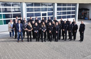 Polizeiinspektion Rotenburg: POL-ROW: ++ Polizei im Landkreis freut sich über 22 neue Kolleginnen und Kollegen - Polizeirätin Kathrin Jäger ist jetzt Chefin im Einsatzbereich ++