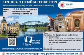 Polizeiinspektion Nienburg / Schaumburg: POL-NI: Berufsinformationsabend der Polizei