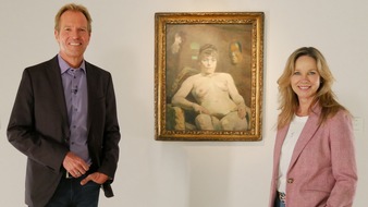 3sat: 3sat: "Museums-Check mit Markus Brock" im Wuppertaler Von der Heydt-Museum / Mit Schauspielerin Ann-Kathrin Kramer