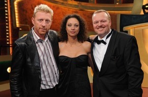 ProSieben: Boris Becker pokert mit seiner Lilly bei Stefan Raab