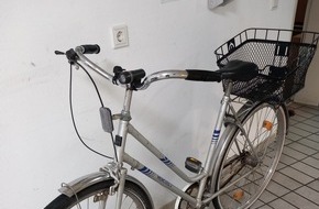 Polizeidirektion Mayen: POL-PDMY: Fahrrad sichergestellt - Eigentümer gesucht