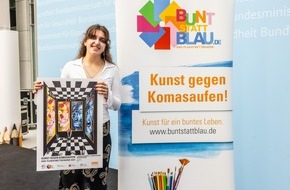 DAK-Gesundheit: Nach Landessieg: Schülerin aus Niedersachsen gewinnt auch Bundeswettbewerb „bunt statt blau“