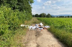 Polizeiinspektion Nienburg / Schaumburg: POL-NI: Illegale Müllentsorgung im Exter Feld in Rinteln
