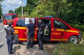 Feuerwehr Dresden: FW Dresden: Informationen zum Einsatzgeschehen von Feuerwehr und Rettungsdienst in der Landeshauptstadt Dresden vom 27. Mai 2026